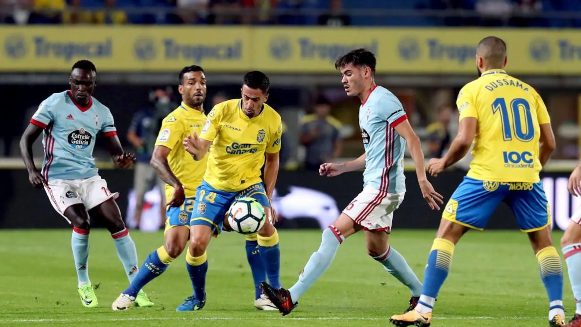 Jozabed con el Celta de Vigo.