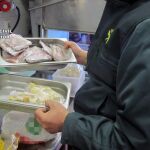 Los agentes de la Benemérita han desarrollado varias inspecciones alimentarias en toda la Región