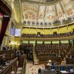 Constitucion de la Mesa y Presidente del Congreso de los Diputado en la anterior Legislatura.