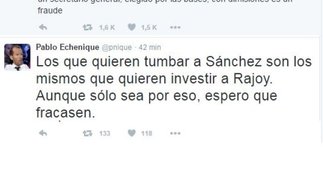Los líderes de Podemos cargan contra Felipe González y Susana Díaz