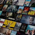 Composición de varias de las series de Netflix