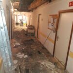 El derrumbe se ha producido en la planta de Medicina Nuclear