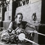 Charlton Heston, en Ben-Hur con una de sus cuádrigas
