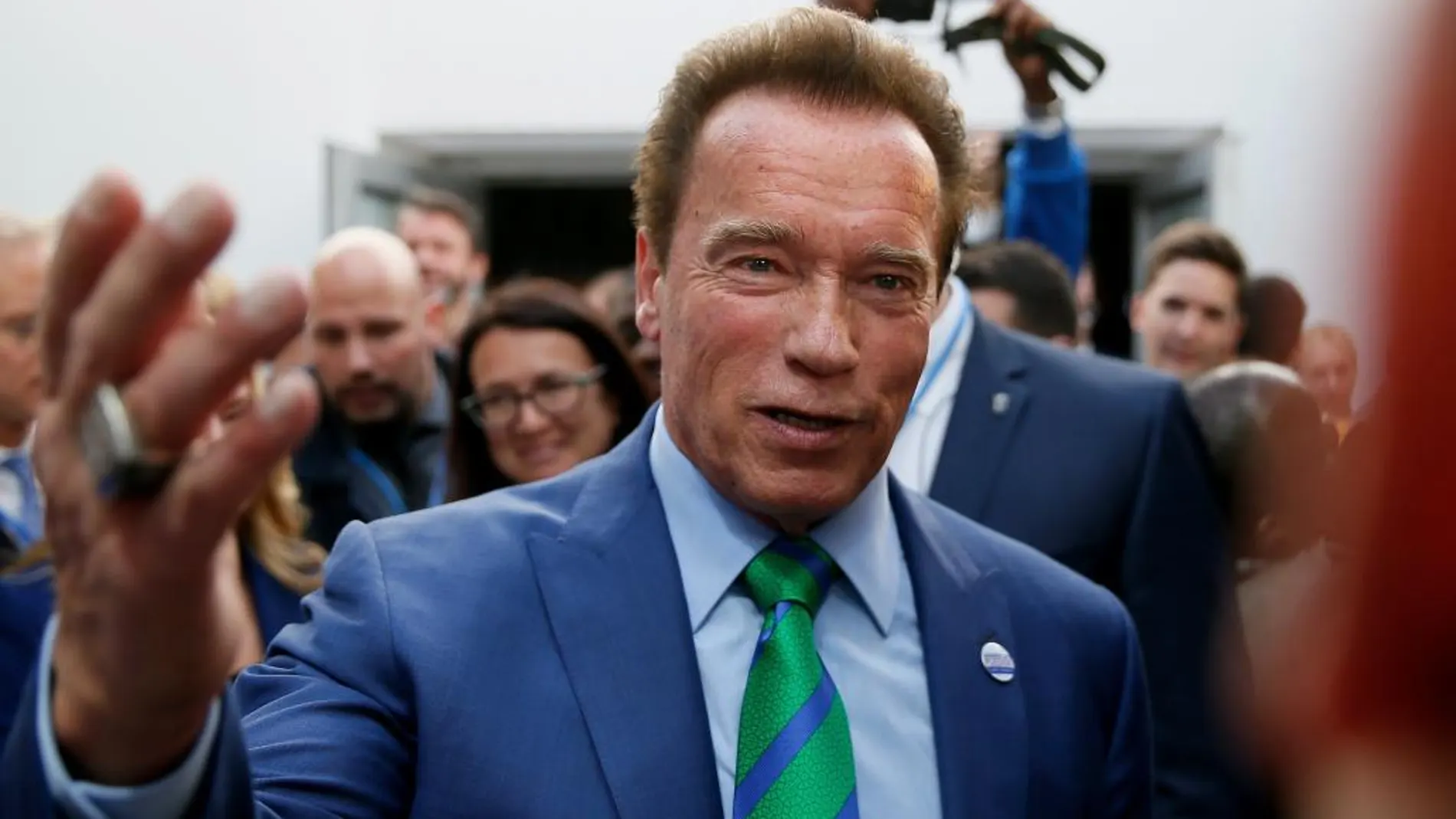 Arnold Schwarzenegger, en la cumbre del clima de Bonn