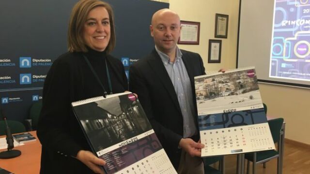 La diputación promociona en un calendario los recursos naturales más espectaculares de los pueblos palentinos