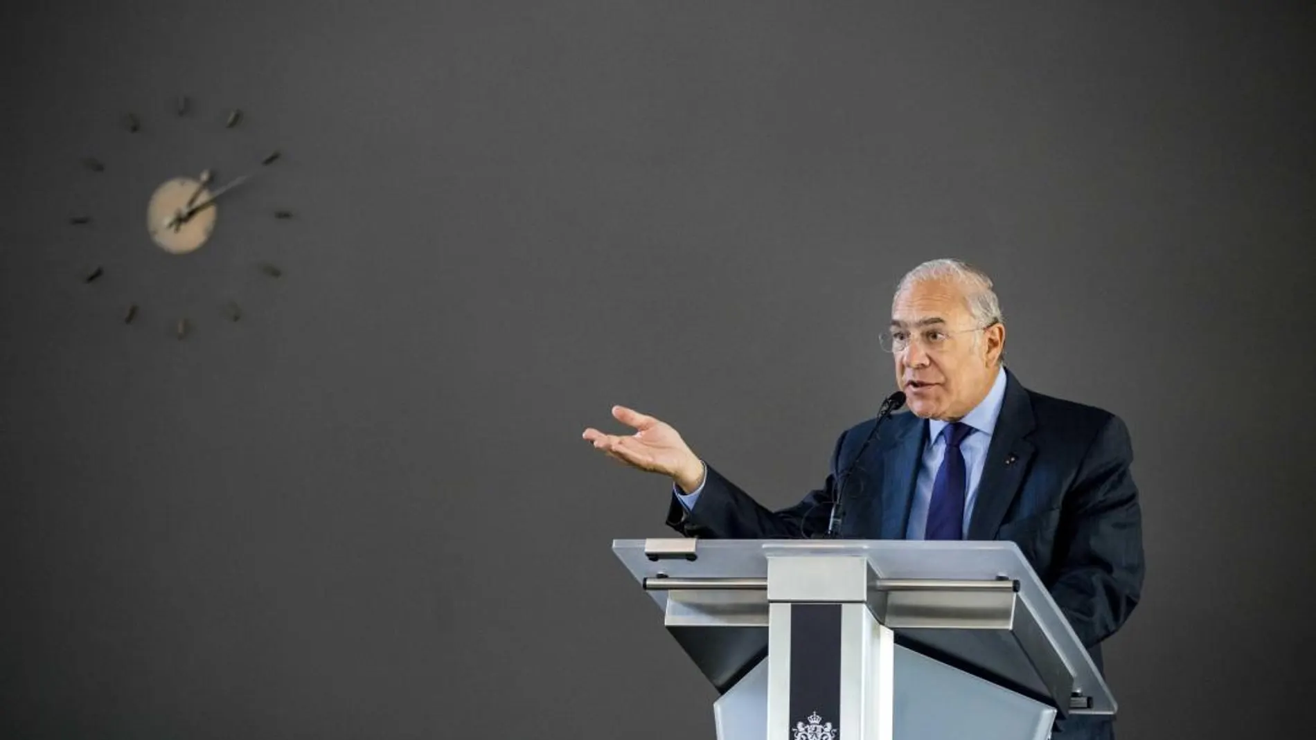 El secretario general de la Organización para la Cooperación y el Desarrollo Económicos (OCDE), José Ángel Gurría. Foto: Efe