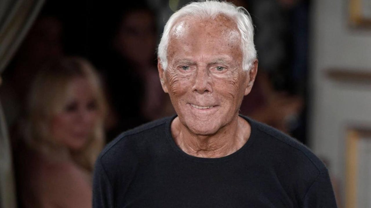 Muere el diseñador Giorgio Armani a los 91 años años, en directo: última hora y reacciones