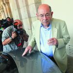 En la imagen, Fèlix Millet, después de su comparecencia en una comisión parlamentaria en julio de 2010.