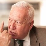 «Tengo la convicción de que la continuidad es la desaparición de este partido, y que hay que producir una revolución tranquila sobre dos trípodes: una refundación total del partido y un proyecto para España que podría materializarse en un mes», aseguró Margallo. Fotografía de archivo (KIKE TABERNER)