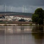 El temporal azotó a Málaga y Sevilla