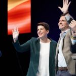 La candidata a la Alcaldía de Cartagena, Noelia Arroyo, ha recibido siempre el respaldo del líder del PP nacional, Pablo Casado, del secretario general, Teodoro García Egea, y del presidente del PP murciano, Fernando López Miras