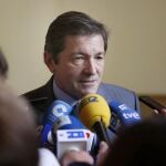 El presidente del Principado y de la comisión gestora del PSOE, Javier Fernández