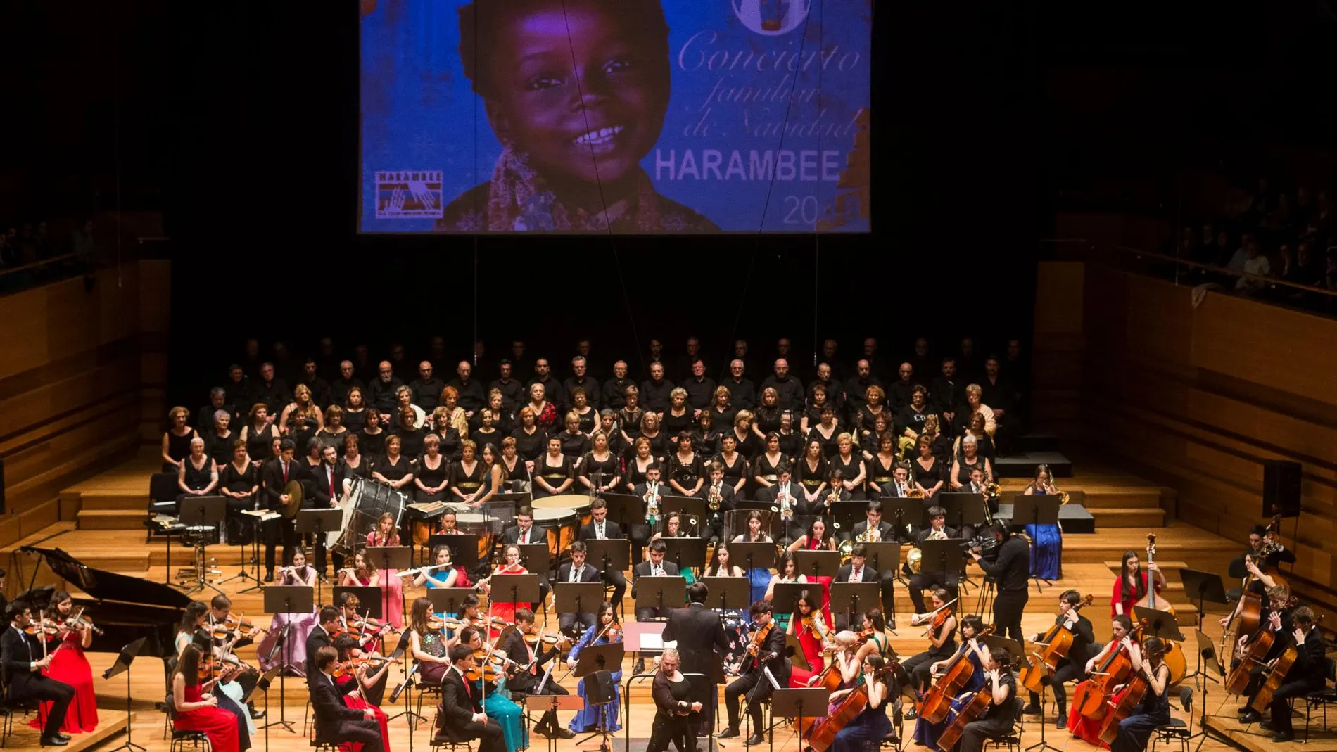 XII Concierto de Navidad Harambee, organizado por la Fundación Schola