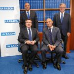 De izquierda a derecha, y de arriba abajo, Óscar Herencia, director general de MetLife para Iberia; Javier García, director de marketing y comunicación de Helvetia Seguros; Francesc Rabassa, director general de CA Life Insurance Experts, y Fernando Gálvez, director comercial de Vida y pensiones de AXA España