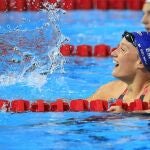 Mireia Belmonte tras su segundo puesto