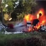 Las autoridades han indicado que el incidente se produjo por falta de combustible, así como por una fallo en el tren de aterrizaje / YouTube