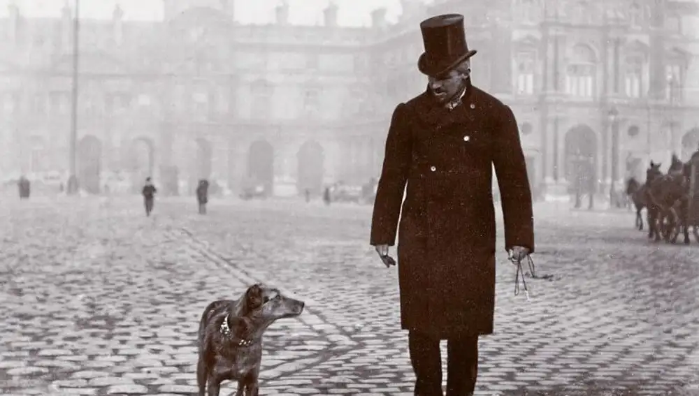 La mejor compañía. Caillebotte, de paseo con uno de sus perros