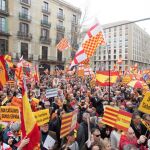 Movilización de Tabarnia en Barcelona