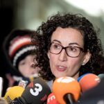 La secretaria general de ERC y número dos de la lista para el 21D, Marta Rovira.