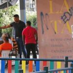 El parque Goiri, junto a la calle Francos Rodríguez, ha sido el escenario de varias reyertas entre bandas latinas afincadas en Tetuán