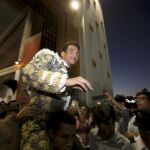 Foto de archivo de Manzanares saliendo a hombros en Algeciras