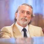 Francisco Correa, durante una sesión del juicio de Gürtel, en el TSJCV
