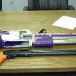 Pistola fabricada para parecer una pistola de agua “Super Soaker”