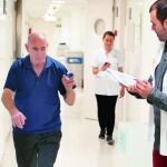 Un paciente del Hospital Clínico de Barcelona realiza prehabilitación antes de someterse a una intervención cardiovascular.