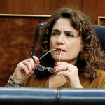 La ministra de Hacienda, María Jesús Montero