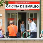 Imagen de archivo de una oficina de empleo. 
