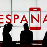 Pabellón de España en el Congreso Mundial de Móviles de 2016. EFE/Alberto Estévez