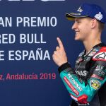 El piloto francés de MotoGP Flavio Quartararo de Petronas