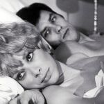 Mireille Darc y Alain Delon en una escena de «Jeff», de 1969, la cinta que los unió