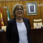 La consejera de educación, Adelaida de la Calle