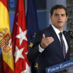 El presidente de Ciudadanos, Albert Rivera