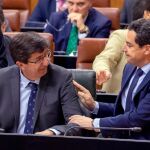 Juan Marín y Juanma Moreno / Foto: Efe