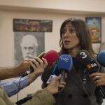 Nuria Parlón, alcaldesa de Santa Coloma de Gramanet, el noveno municipio más poblado de Cataluña.