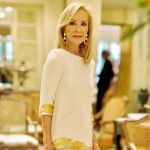 Carmen Lomana como Embajadora de Lancome en un encuentro de mujeres influyentes.