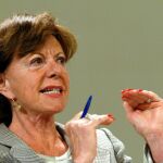 La ex comisaria de Competencia, Neelie Kroes.