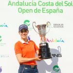 La golfista Azahara Muñoz