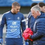 KARIM BENZEMA es uno de los fijos en el once de Deschamps