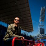 José Bordalás en las gradas del Coliseum