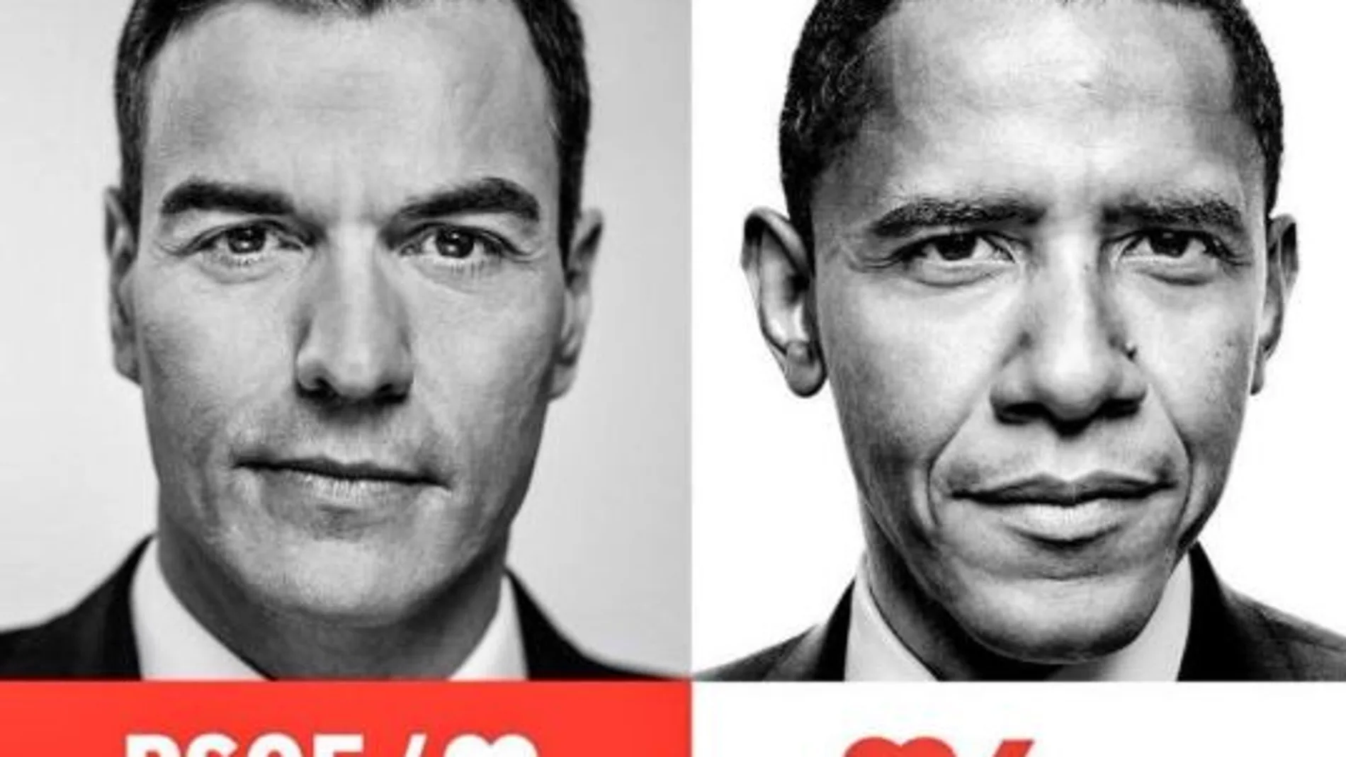 Parecidos razonables entre la campaña del PSOE con Obama y con la fundación Heart&Stroke