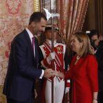 Imagen de archivo de una audiencia del Rey a la que asistió la nueva presidenta del Congreso, Ana Pastor