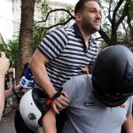 José Ángel Prenda, a su salida del los juzgados el pasado lunes/ Efe