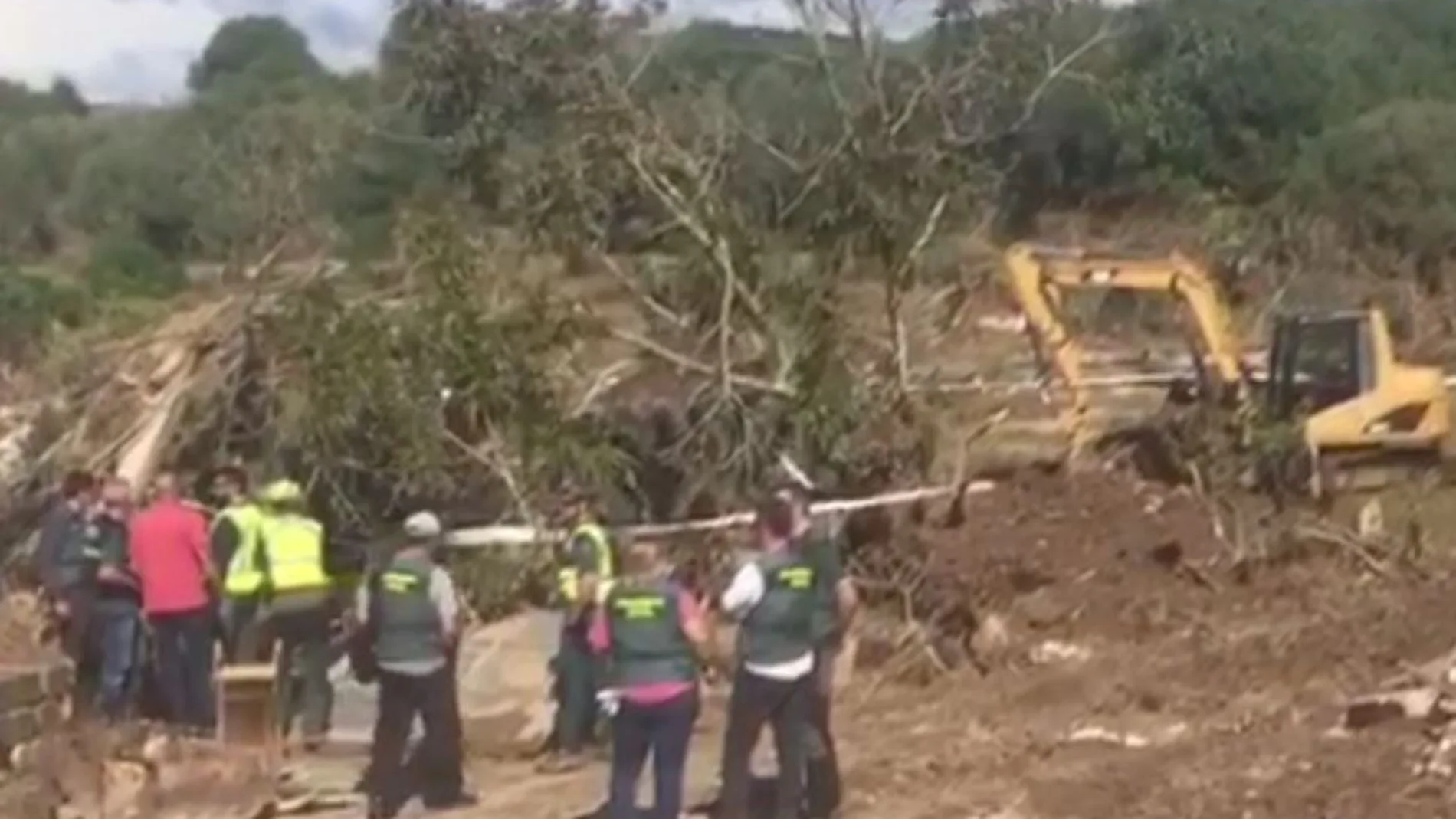 Finca en la que se ha encontrado el cadáver de Arthur