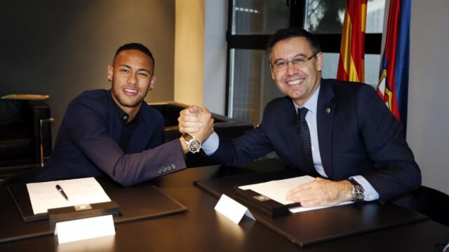 La Fiscalía sólo imputa a Neymar un delito de corrupción entre particulares, pero no el de estafa impropia
