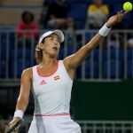 La tenista española Garbiñe Muguruza