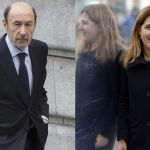 Rubalcaba se reunión con la coordinadora general del PDeCAT en un hotel de Madrid
