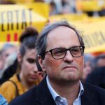 El presidente de la Generalitat, Quim Torra. Foto: Efe